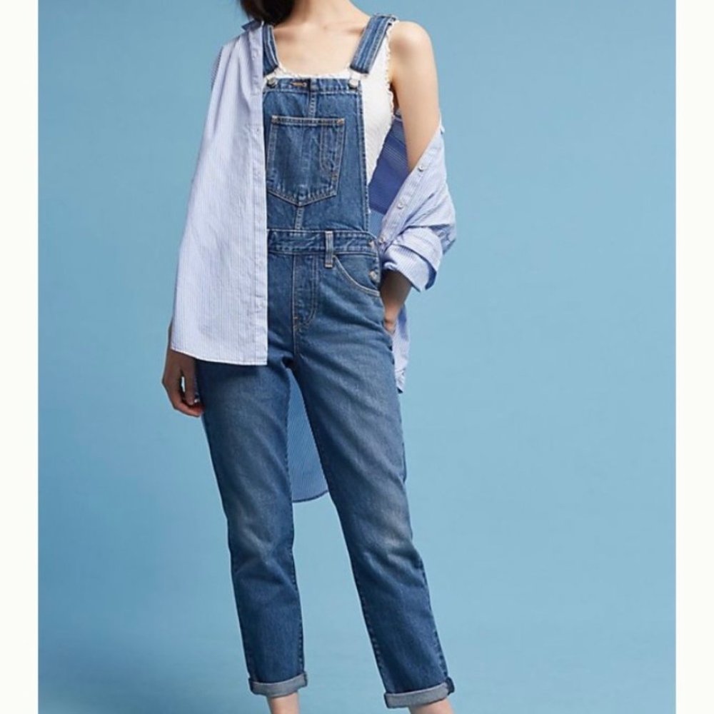 Levi's Blue Denim Women Jeans Overalls